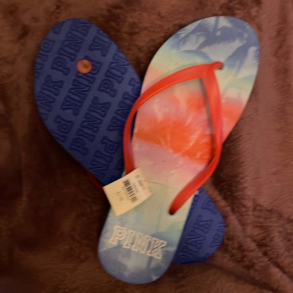 NET Victoria Secret sz large flip flops